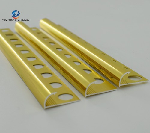 Aluminium Tile Trim Round Edge